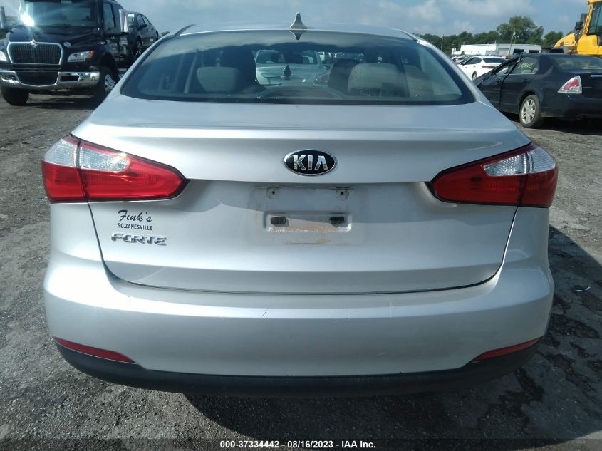2016 KIA FORTE LX - KNAFK4A62G5552897