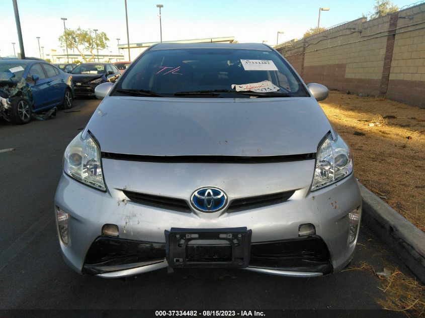 2015 TOYOTA PRIUS FOUR - JTDKN3DU6F0464296