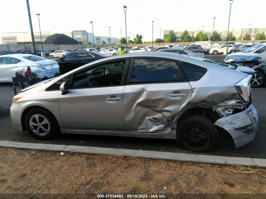 2015 TOYOTA PRIUS FOUR - JTDKN3DU6F0464296