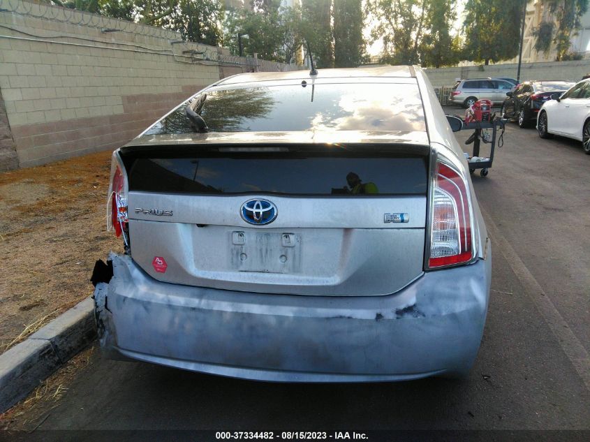 2015 TOYOTA PRIUS FOUR - JTDKN3DU6F0464296