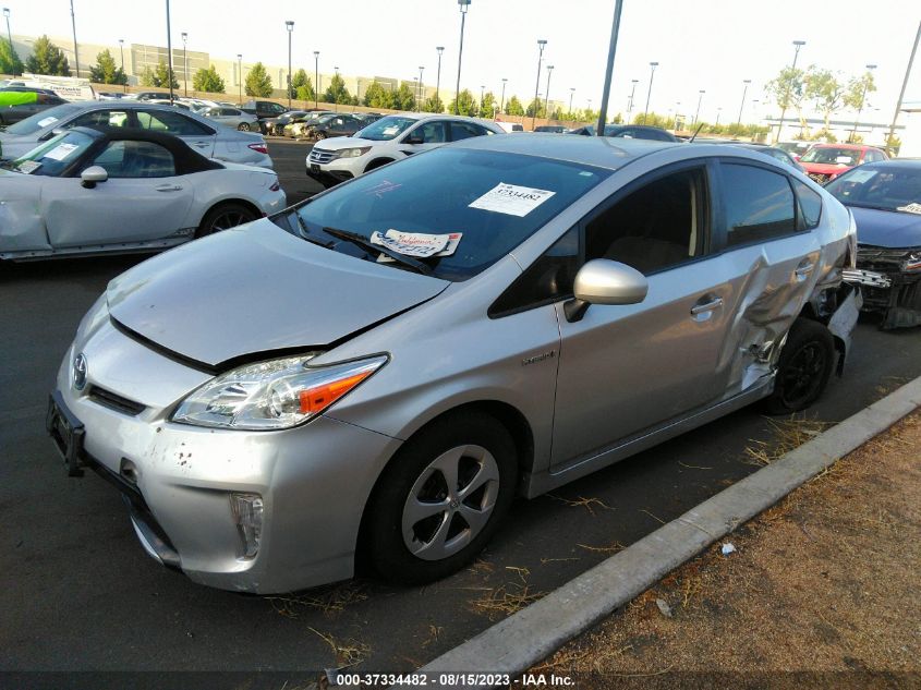 2015 TOYOTA PRIUS FOUR - JTDKN3DU6F0464296