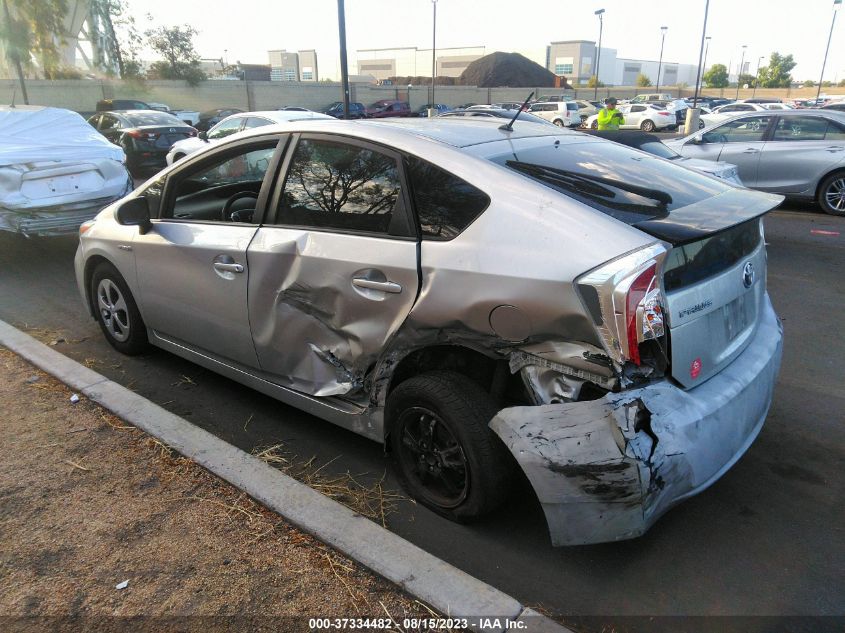 2015 TOYOTA PRIUS FOUR - JTDKN3DU6F0464296