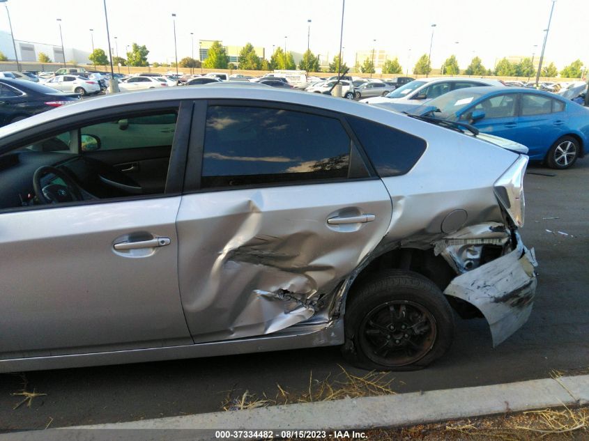 2015 TOYOTA PRIUS FOUR - JTDKN3DU6F0464296