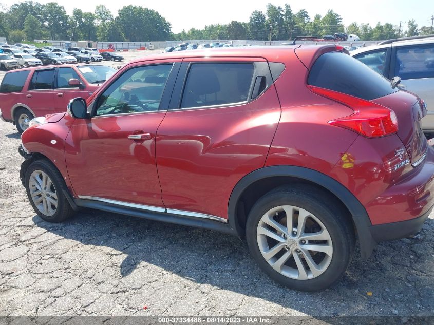 2013 NISSAN JUKE S/SV/SL - JN8AF5MRODT203908