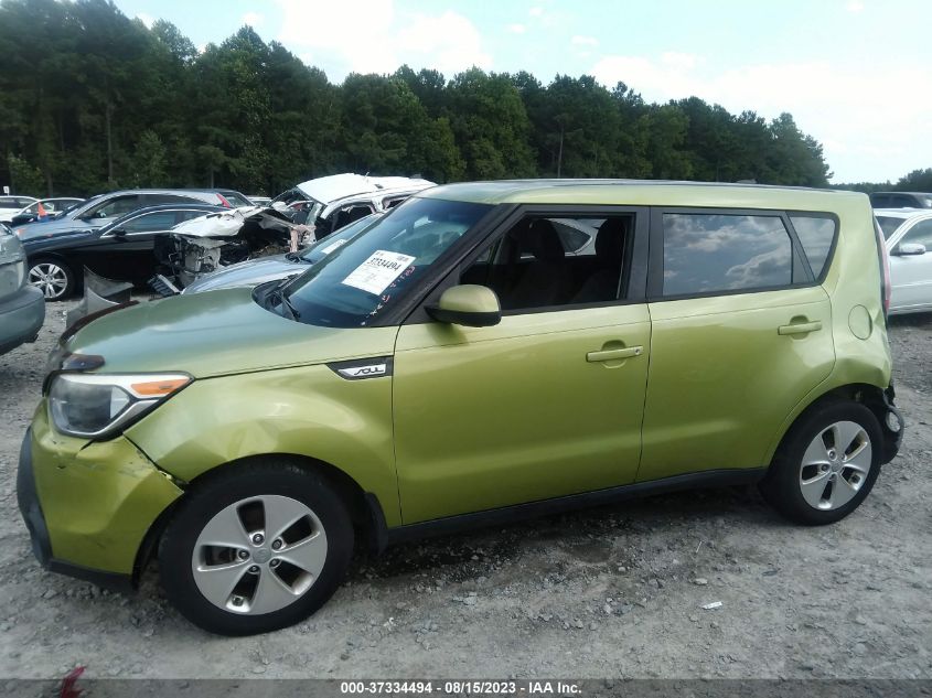 2015 KIA SOUL BASE - KNDJN2A23F7775815