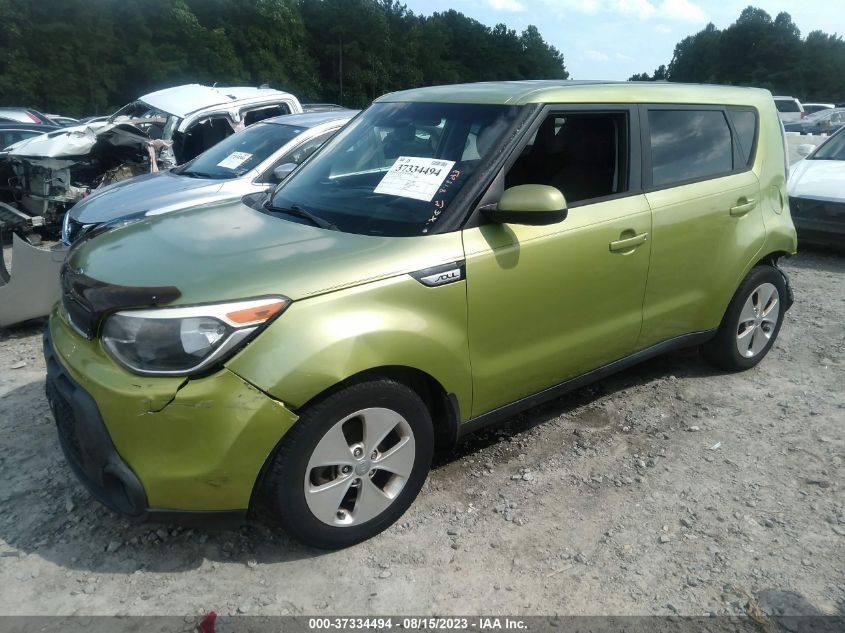 2015 KIA SOUL BASE - KNDJN2A23F7775815