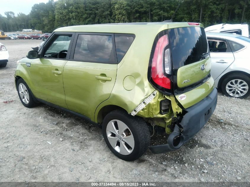 2015 KIA SOUL BASE - KNDJN2A23F7775815