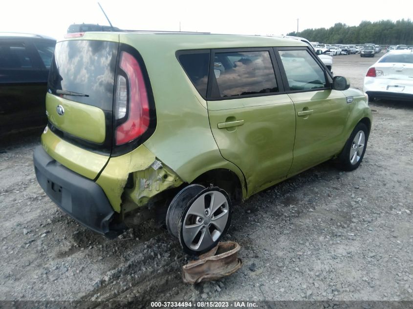 2015 KIA SOUL BASE - KNDJN2A23F7775815