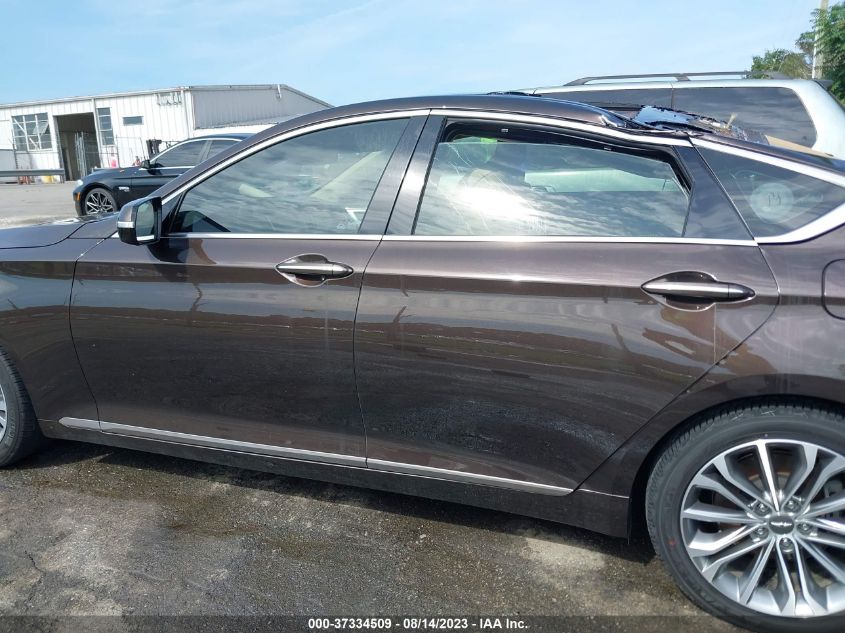 2017 GENESIS G80 3.8L - KMHGN4JE0HU195261