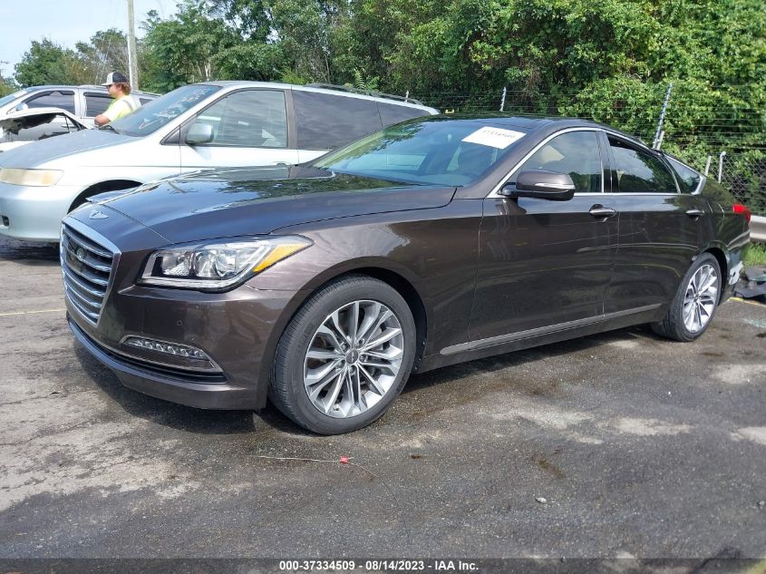 2017 GENESIS G80 3.8L - KMHGN4JE0HU195261
