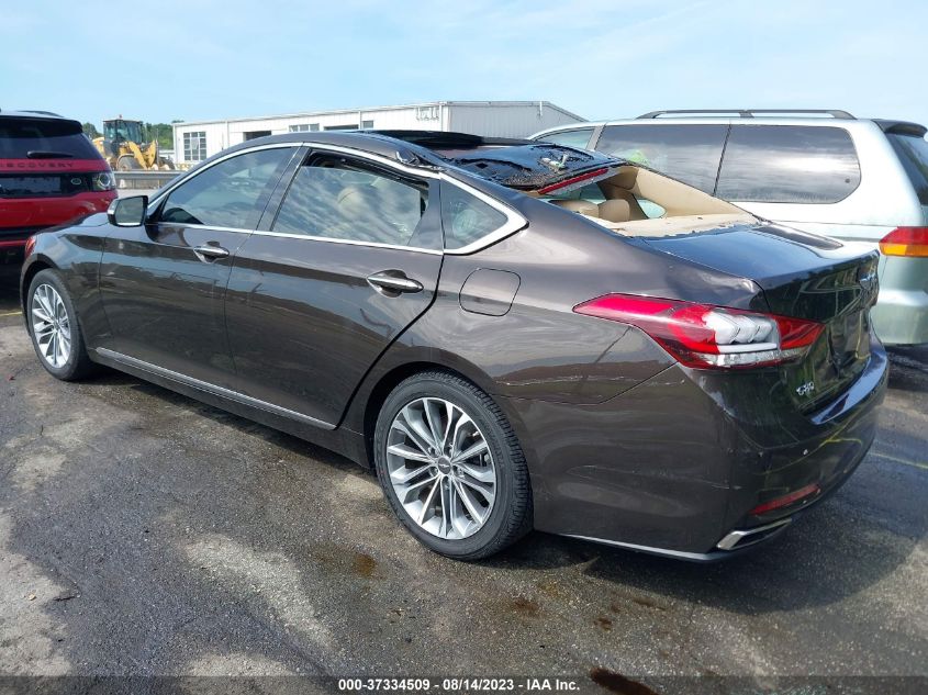 2017 GENESIS G80 3.8L - KMHGN4JE0HU195261