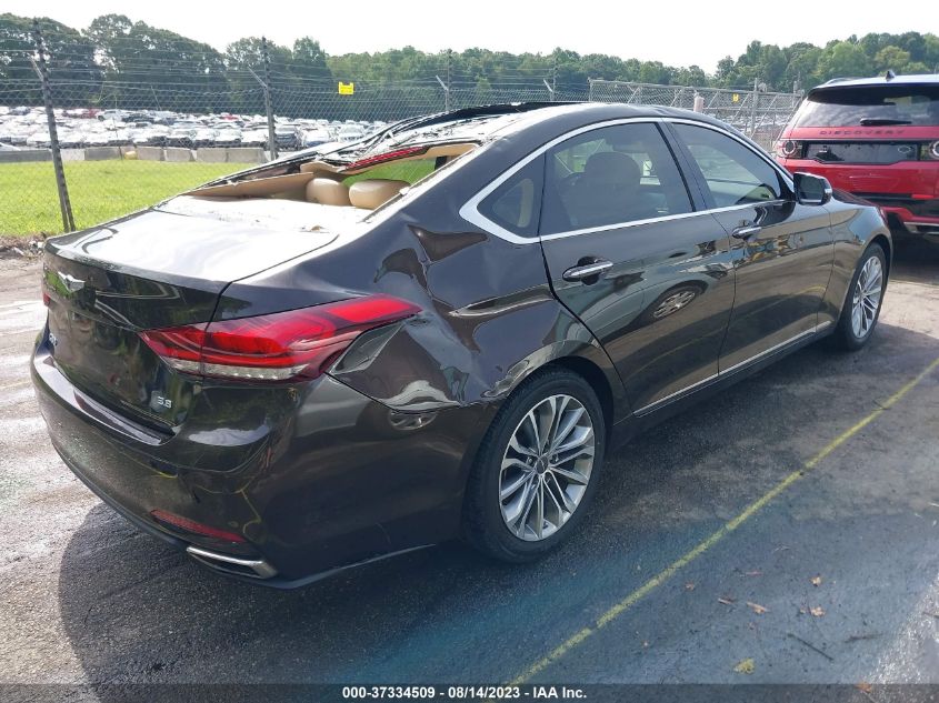 2017 GENESIS G80 3.8L - KMHGN4JE0HU195261