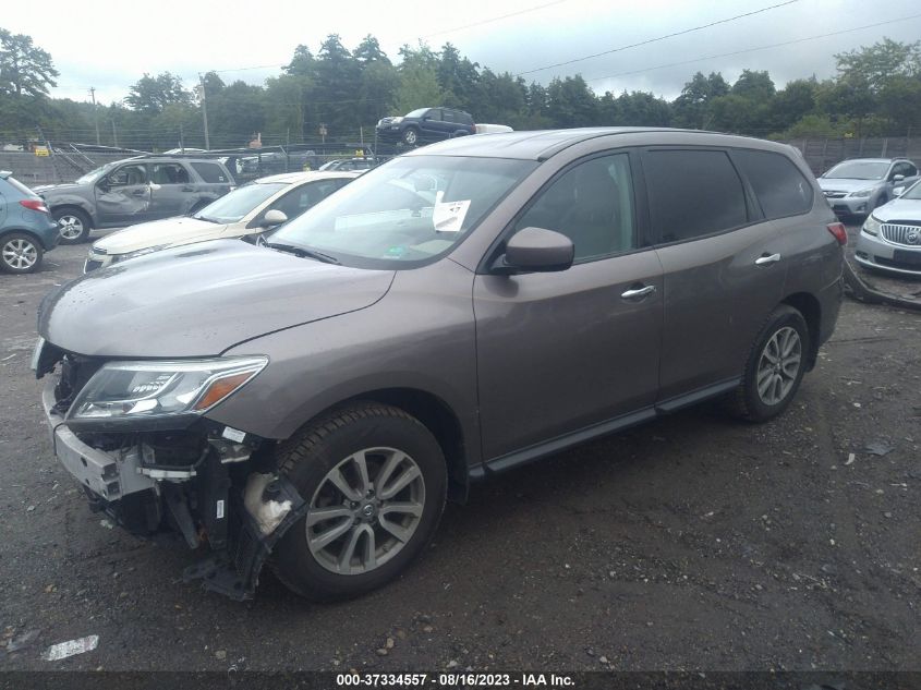 2014 NISSAN PATHFINDER S/SV/SL/PLATINUM - 5N1AR2MN2EC604436