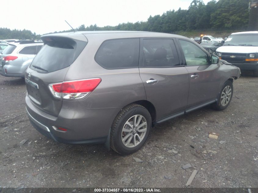 2014 NISSAN PATHFINDER S/SV/SL/PLATINUM - 5N1AR2MN2EC604436