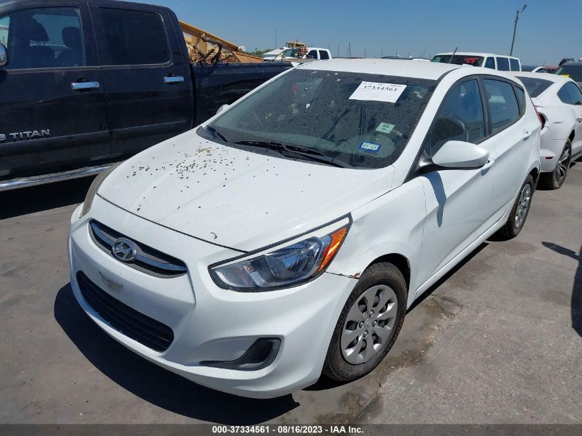 2017 HYUNDAI ACCENT SE - KMHCT5AE5HU315582