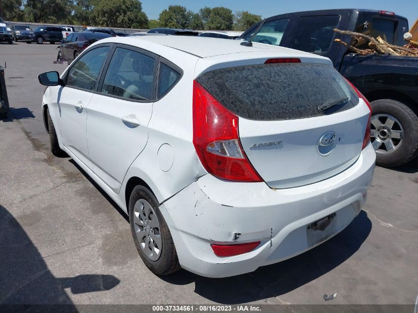 2017 HYUNDAI ACCENT SE - KMHCT5AE5HU315582