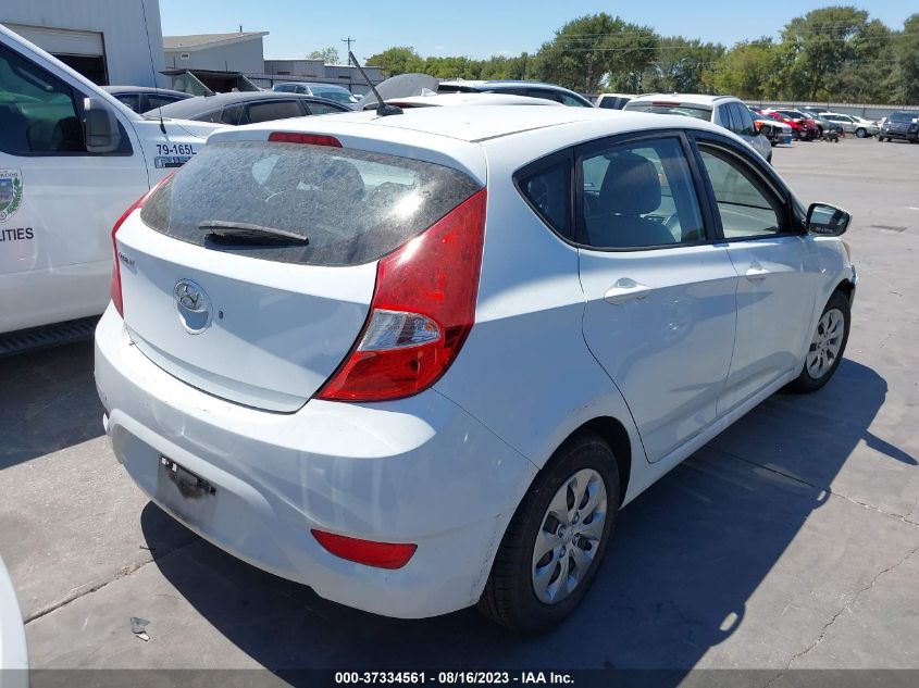 2017 HYUNDAI ACCENT SE - KMHCT5AE5HU315582