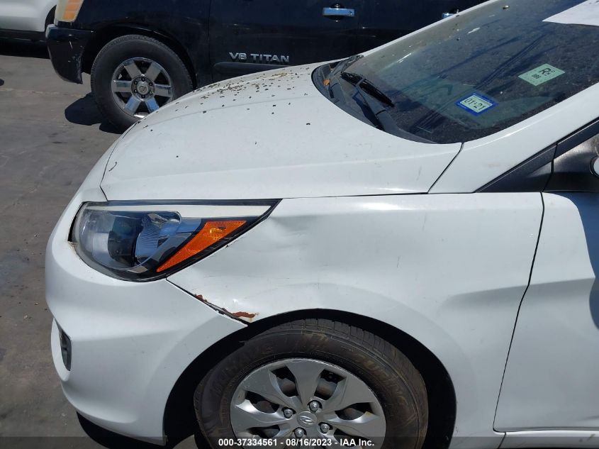 2017 HYUNDAI ACCENT SE - KMHCT5AE5HU315582