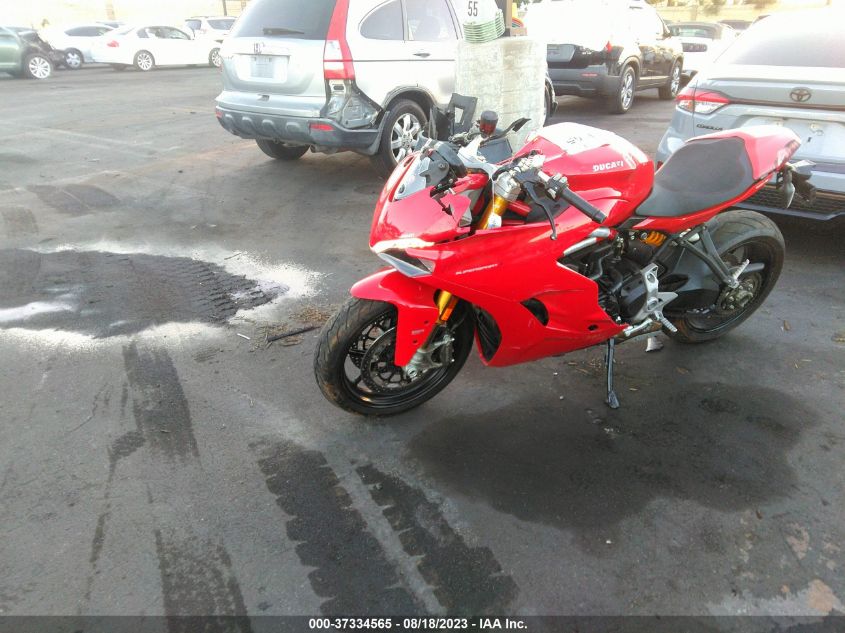 2019 DUCATI SUPERSPORT - ZDMVABDS4KB008642