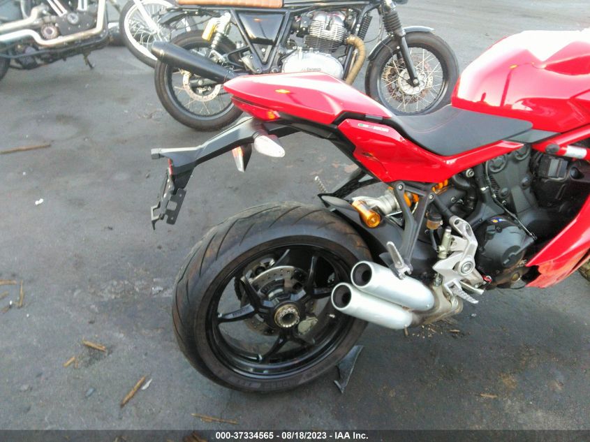 2019 DUCATI SUPERSPORT - ZDMVABDS4KB008642