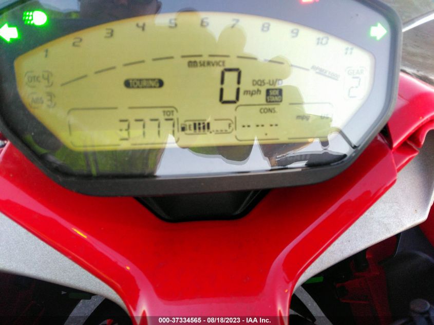 2019 DUCATI SUPERSPORT - ZDMVABDS4KB008642