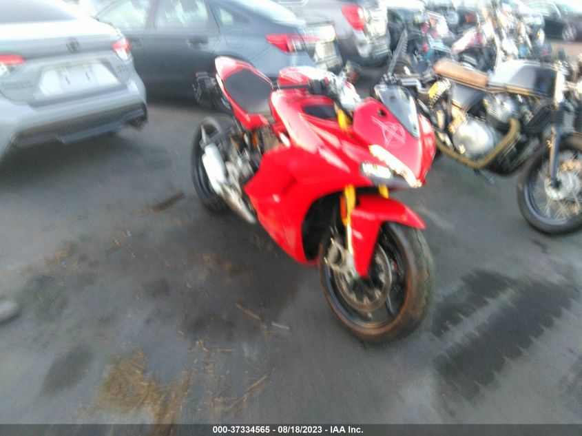 2019 DUCATI SUPERSPORT - ZDMVABDS4KB008642