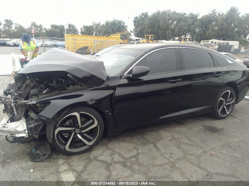 2020 HONDA ACCORD SEDAN SPORT - 1HGCV1F35LA103291