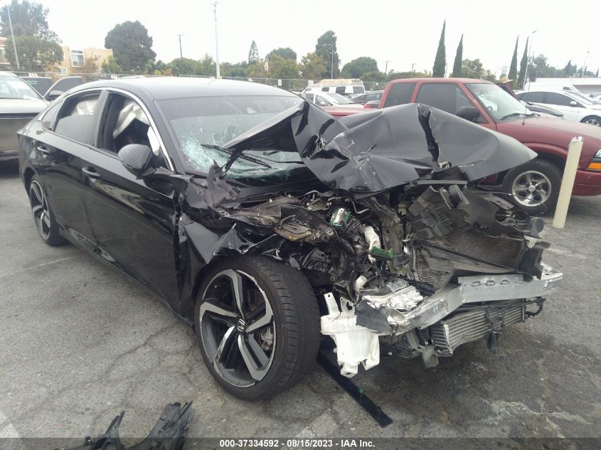 2020 HONDA ACCORD SEDAN SPORT - 1HGCV1F35LA103291