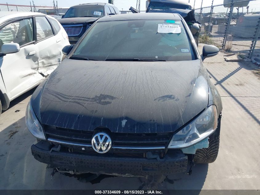 2016 VOLKSWAGEN GOLF S/SE/SEL - 3VW217AU6GM012898