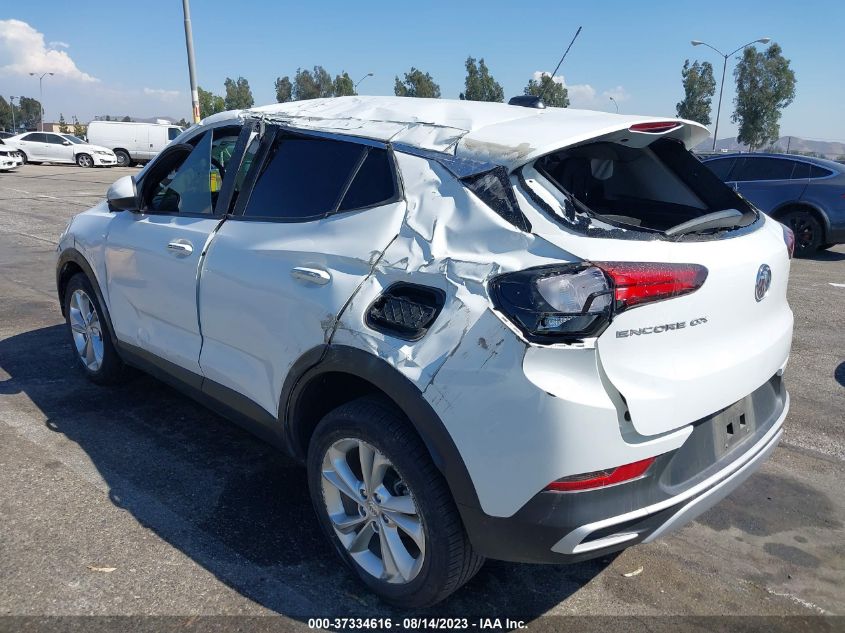 2021 BUICK ENCORE GX PREFERRED - KL4MMBS22MB161387