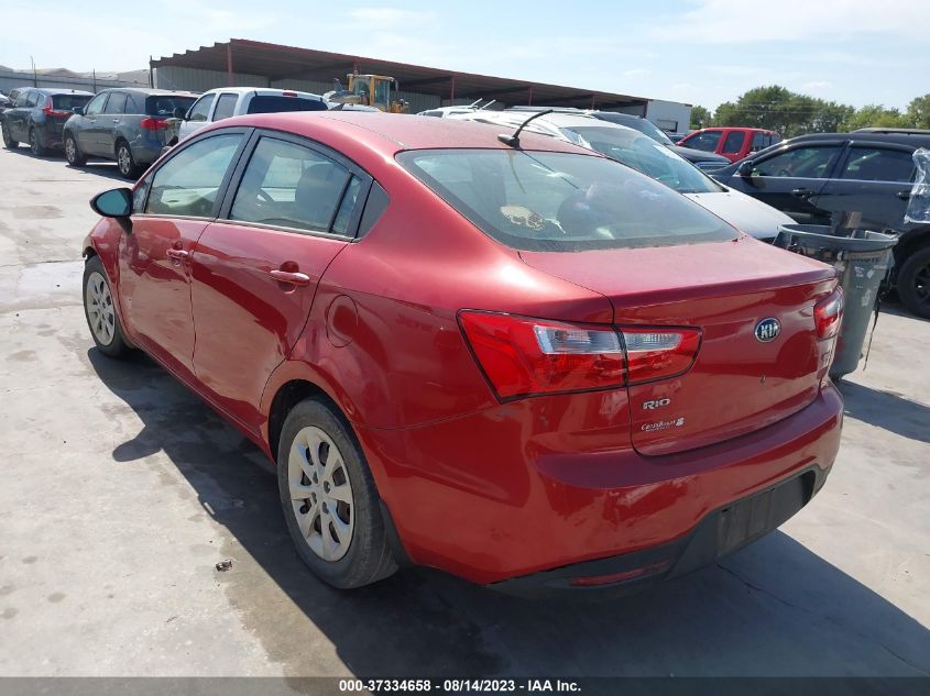 2013 KIA RIO LX - KNADM4A39D6310475