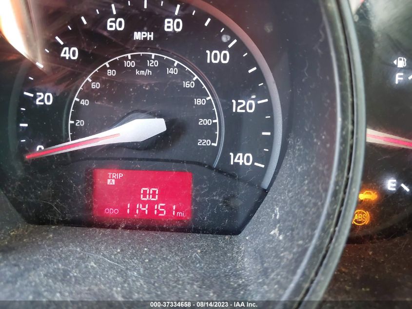 2013 KIA RIO LX - KNADM4A39D6310475