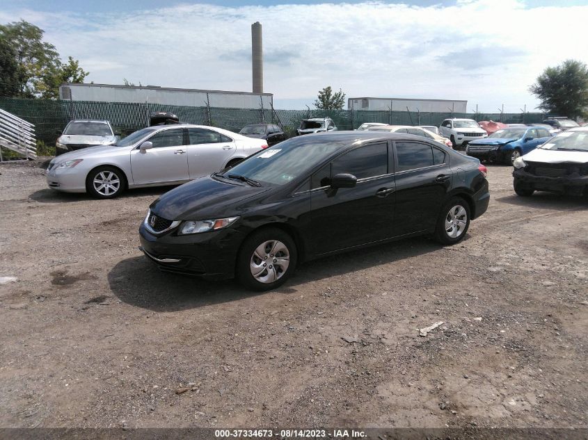2015 HONDA CIVIC SEDAN LX - 19XFB2F58FE705051