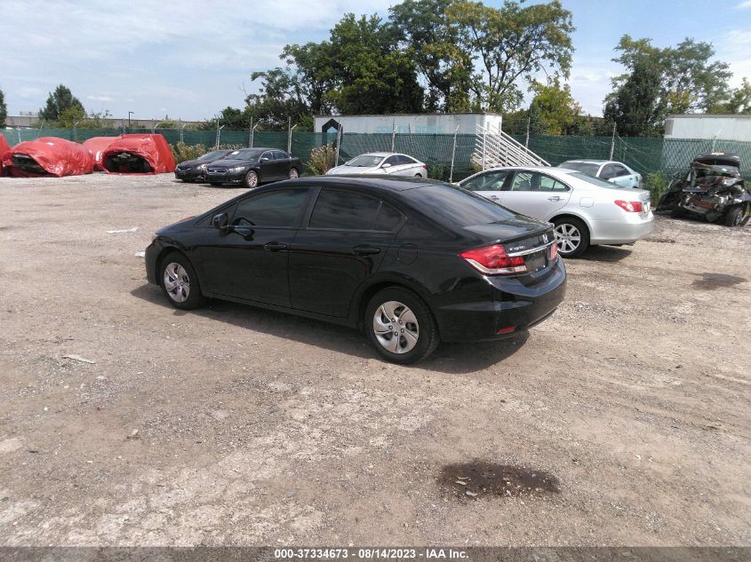 2015 HONDA CIVIC SEDAN LX - 19XFB2F58FE705051