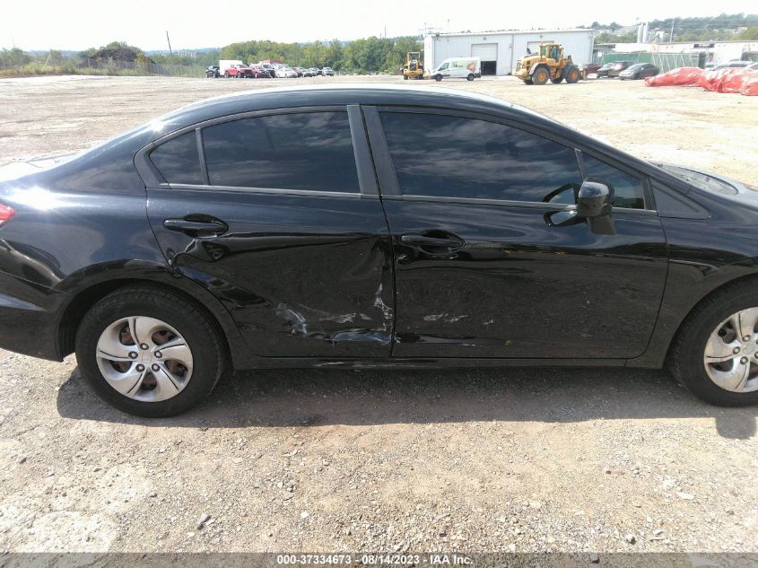 2015 HONDA CIVIC SEDAN LX - 19XFB2F58FE705051