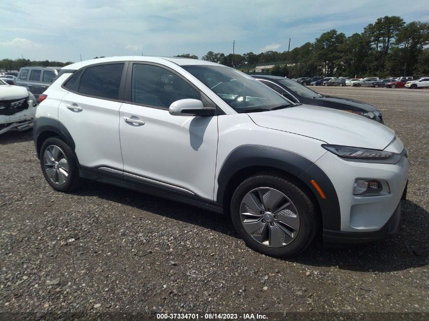 2021 HYUNDAI KONA EV LIMITED - KM8K33AG3MU108524