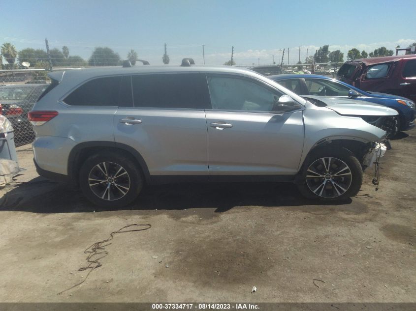 2019 TOYOTA HIGHLANDER LE - 5TDBZRFH9KS700941