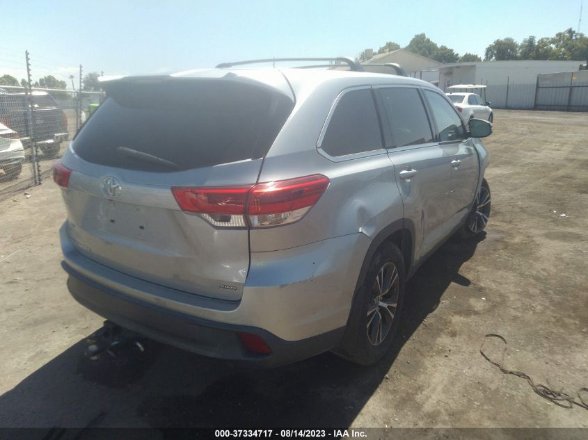 2019 TOYOTA HIGHLANDER LE - 5TDBZRFH9KS700941