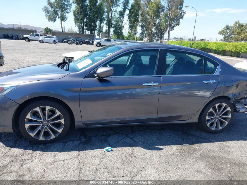 2015 HONDA ACCORD SEDAN SPORT - 1HGCR2F55FA131172