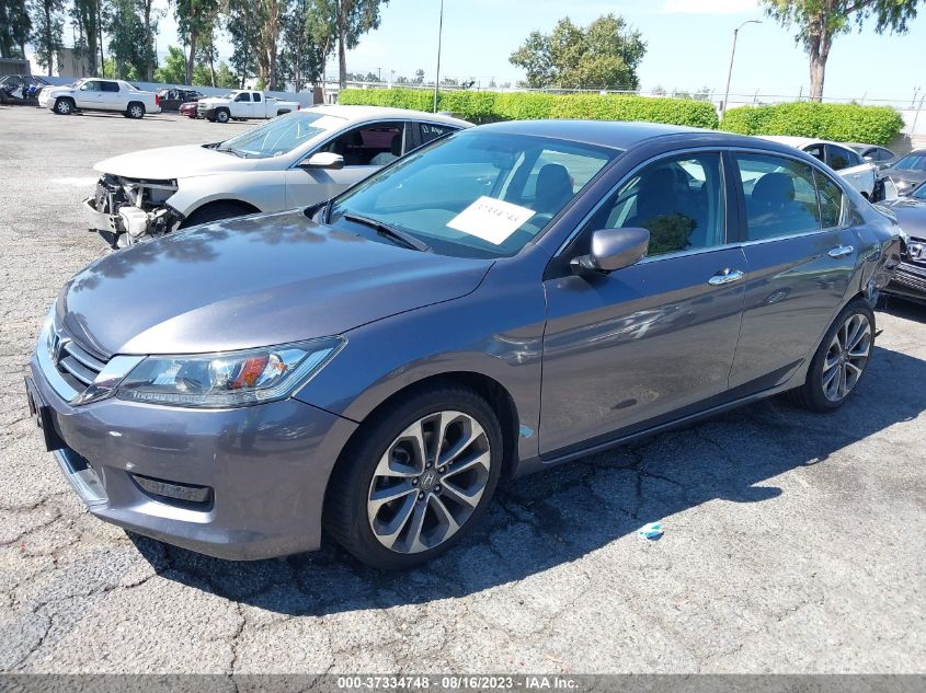 2015 HONDA ACCORD SEDAN SPORT - 1HGCR2F55FA131172