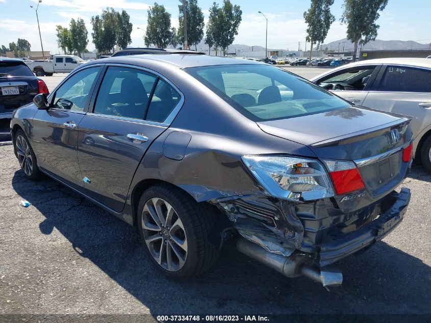 2015 HONDA ACCORD SEDAN SPORT - 1HGCR2F55FA131172