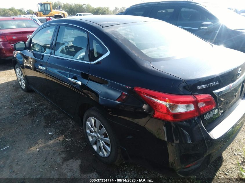 2016 NISSAN SENTRA S - 3N1AB7AP0GY265720