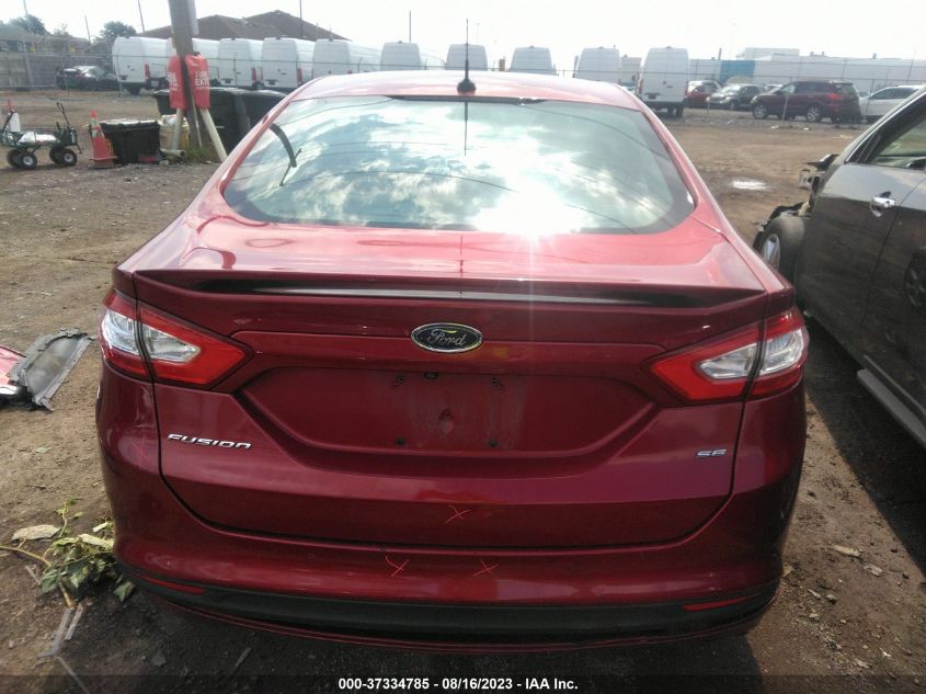 2016 FORD FUSION SE - 3FA6P0H7XGR160393