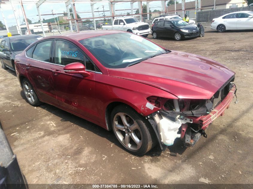 2016 FORD FUSION SE - 3FA6P0H7XGR160393