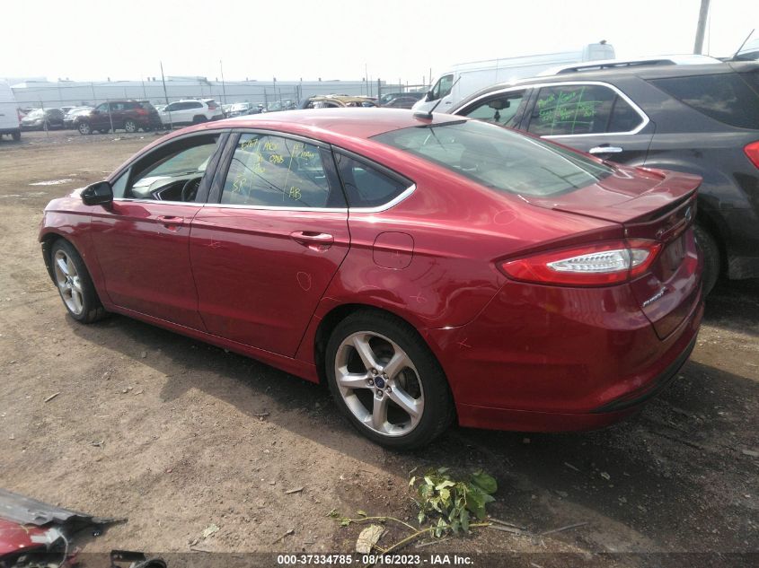 2016 FORD FUSION SE - 3FA6P0H7XGR160393