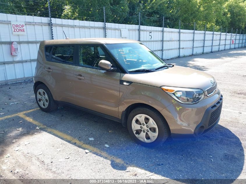 2014 KIA SOUL BASE - KNDJN2A25E7057570