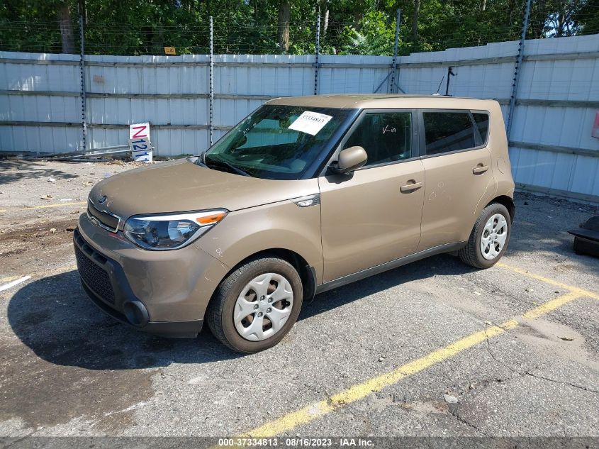 2014 KIA SOUL BASE - KNDJN2A25E7057570