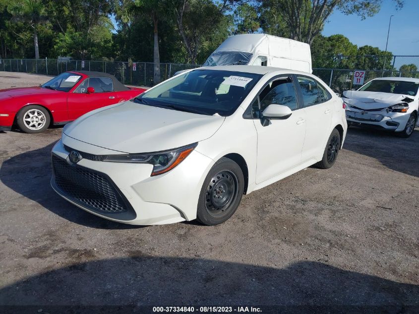 2020 TOYOTA COROLLA LE - JTDEPRAEXLJ009156