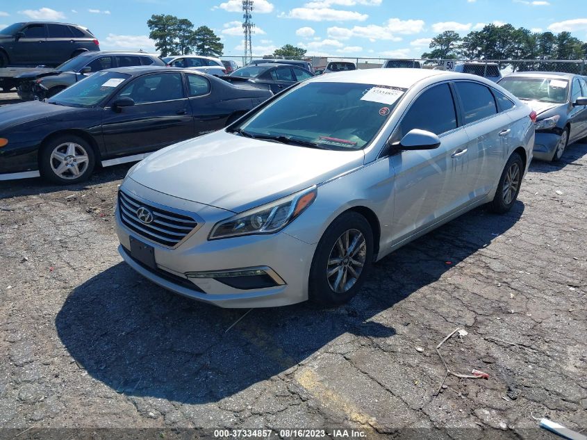 2015 HYUNDAI SONATA 2.4L SE - 5NPE24AF8FH028988