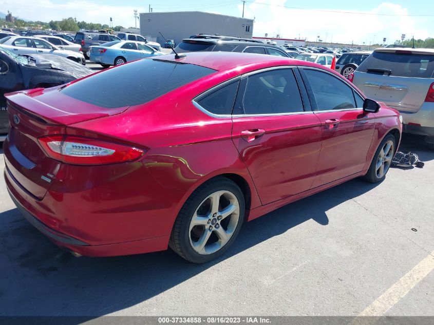 2014 FORD FUSION SE - 3FA6P0HD2ER150184